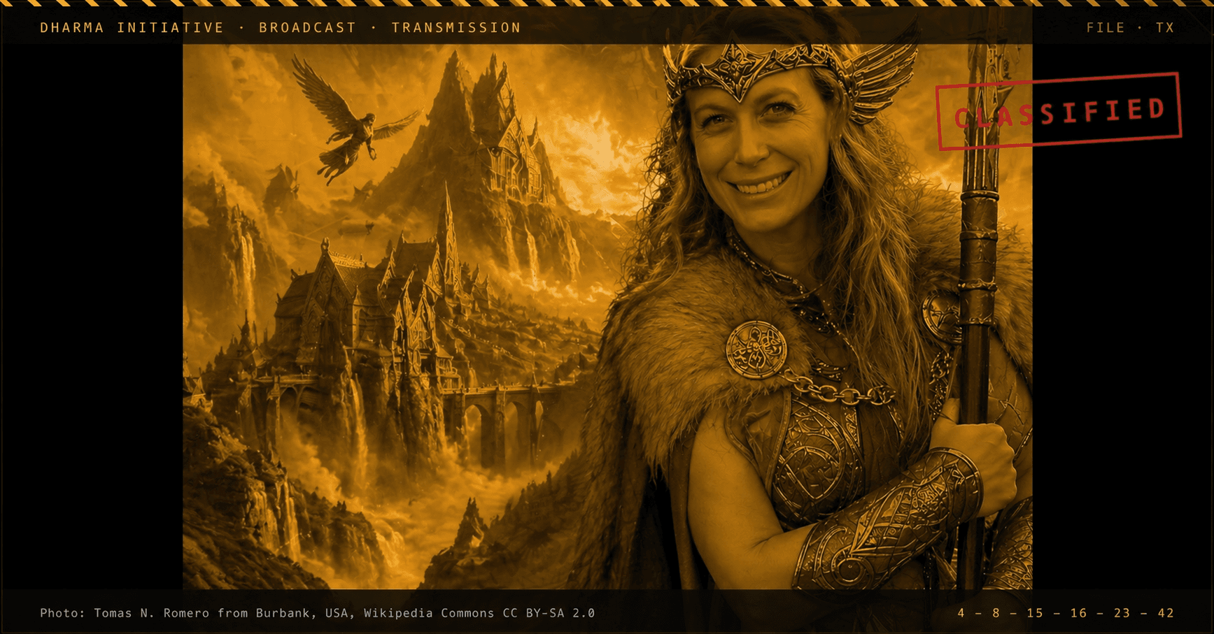 Sonya Walger (Penny de Lost) sort un roman et devient une déesse nordique