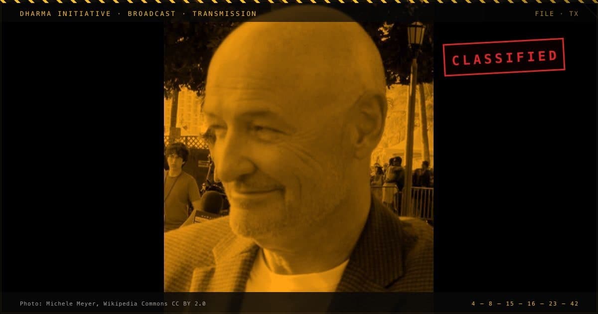 Terry O'Quinn a un pitch pour le revival de Lost — et c'est exactement ça